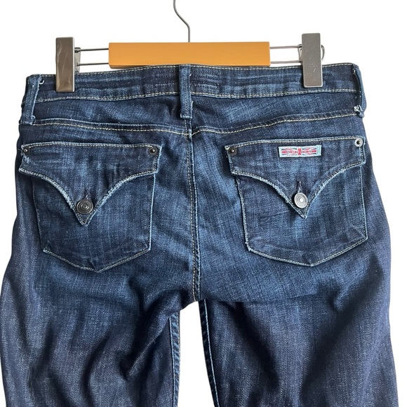 Hudson Classic Straight Leg Stretch Denim Size 27 Flap Pocket - Picture 6 of 13